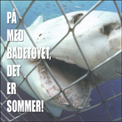P med badetyet, det er sommer!